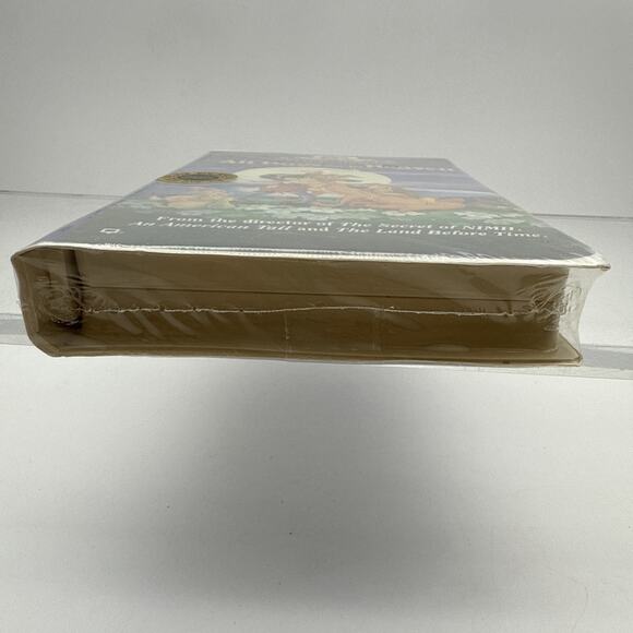 All Dogs Go to Heaven vintage 1989 Clamshell VHS Don Bluth SEALED Hype Sticker - Picture 11 of 11